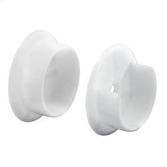 1-3\/8\" x 2-3\/16\" x 3\/4\" White Pole Socket