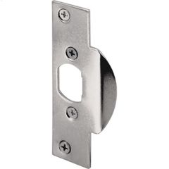 4-1\/4\" x 1-1\/8\" Chrome Plated Security Latch Strike