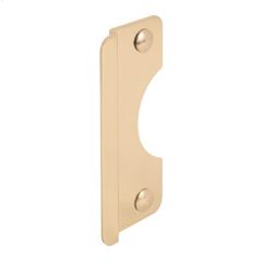 Defender Security 6\" x 2-5\/8\" Brass Plated Latch Shield