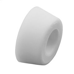 7\/16\" White Sliding Closet Door Jamb Bumper