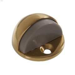 Brass Plated Low Dome Floor Door Stop
