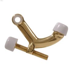 Solid Brass\/Bright Brass Hinge Pin Door Stop