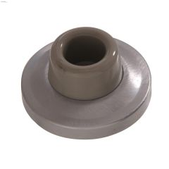 2-3\/8\" Satin Chrome Wall Mount Door Stop