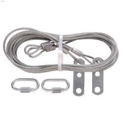 1\/8\" x 8' 8\" Galvanized Safety Cable