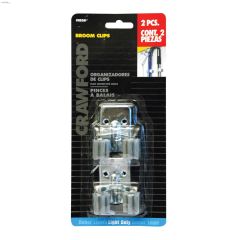 Light Duty Broom Clip-2\/Pack