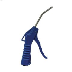 1\/4\" FNPT Blue Plastic Blow Gun Bent Tube