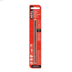 5\" x 0.018\" x 0.1\" 15 TPI Pin End Scroll Saw Blade-4\/Pack