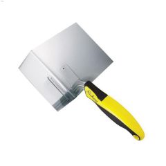 4\" Stainless Steel Rubberized Drywall Inside Corner Tool