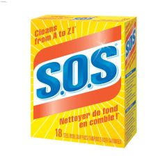 S.O.S\u00ae Steel Wool Soap Pad-18\/Pack