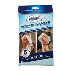 14\" x 14\" Microfiber Glass Cloth-5\/Pack