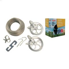 Strata\u00ae 150' Gold Heavy Duty Clothesline Kit