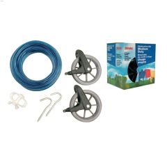 Strata\u00ae 150' Blue Medium Duty Clothesline Kit