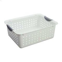 Ultra\u2122 White Plastic M Basket