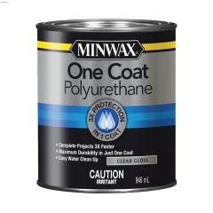 946 mL Gloss Clear One Coat Wood Stain