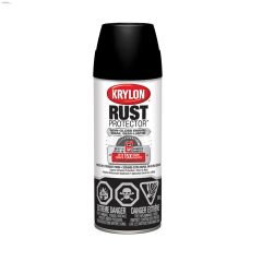 Rust Protector 12 oz Aerosol Can Semi Gloss Black Enamel