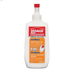 LePage\u00ae 150 mL Oval Bottle Express Quick Dry Wood Glue