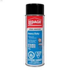 LePage\u00ae 468 g Spray Can Off White Heavy Duty Spray Adhesive