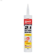 LePage\u00aeUltra Seal 295 mL White 2-In-1 Adhesive & Sealant