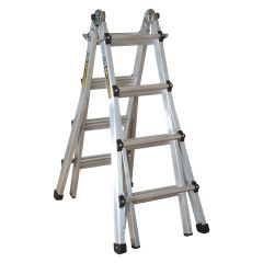 17' Aluminum Type IA Telescoping Multi-Position Ladder