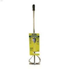 24\" x 4\" Nickel Plated Hexomixer Paint & Adhesive Mixer