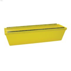 12\" Plastic Mud Pan With Metal Edges