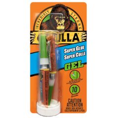 Gorilla\u00ae Minis 3 g White Water\/Straw Colored Super Glue Gel