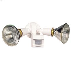 110 Degree 300 Watt White Motion-Activated Security Light