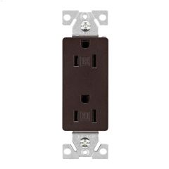 Oil Rubbed Bronze Duplex Receptacle 15A 2P\/3W
