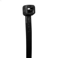 7.9\" UV Black Nylon Cable Tie-20\/Pack