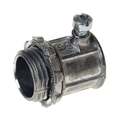 1/2" Zinc EMT Set Screw Connector-5/Pack