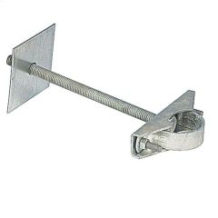 Hot Dip Galvanized Steel Mast Support Clamp Complete