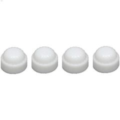 1\/8\" IPS Plastic White Lamp Cap