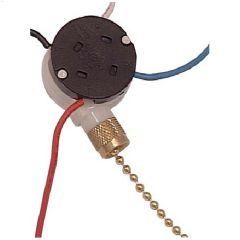 3 Speed\/8 Wire Fan Switch With Pull Chain