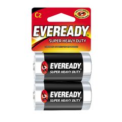 Eveready 1.5V C Super Heavy Duty Battery-2/Pack