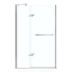 44 - 47" x 71-1/2" Chrome Clear 2-Panel Pivot Shower Door
