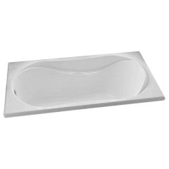 Cocoon 6636 End White Microjet Bathtub