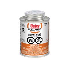 236 mL Clear Medium CPVC Cement