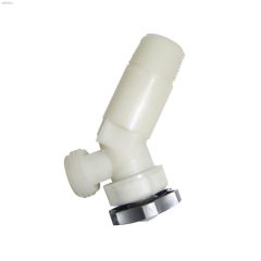 3\/4\" NPT x 2-1\/2\" White Water Heater Drain Valve