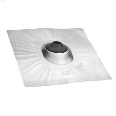 18\" x 18\" Base Soft Aluminum 4\" Hole Roof Flashing