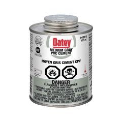 473 mL Gray Medium PVC Cement