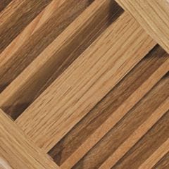 10\" x 4\" Light Oak Louvered Design Floor Register