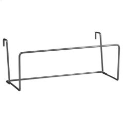 24\" Matte Black Steel Viva Planter Bracket