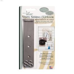 S-Hook Outdoor Decor Vinyl Sliding Hook