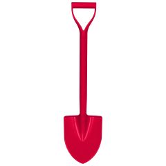6.5" x 26" Polyethylene Blue Kid's Shovel