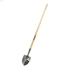 6\" x 53\" Tempered Steel Round Point Shovel