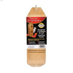 3-1\/4\" x 3-1\/4\" x 12\" Suet Plug Feeder