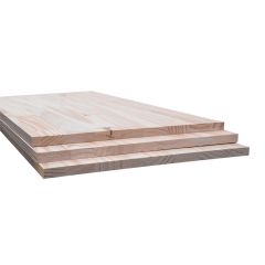 3/4 x 20 x 36" Pine Grade A Square Edge Laminate Board