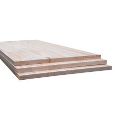 3/4 x 20 x 48" Pine Grade A Square Edge Laminate Board