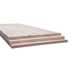 3/4 x 20 x 60" Pine Grade A Square Edge Laminate Board