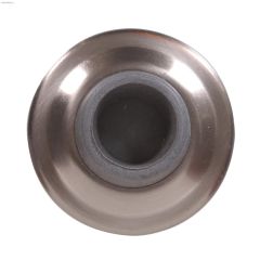 2-3\/8\" Satin Nickel Wall Mount Door Stop